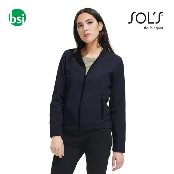 Giacca donna con stampa logo RACE Sol's -  1