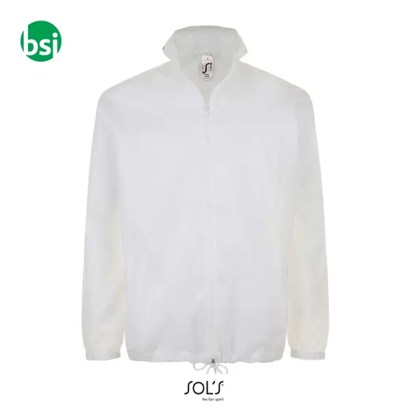 Giacca bianca unisex personalizzabile SHIFT Sol's -  2