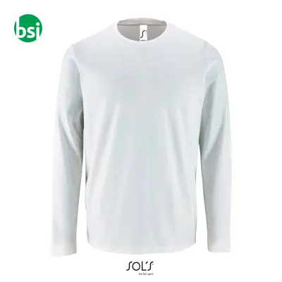 Magliette bianche uomo personalizzate IMPERIAL LSL - Immagine 2