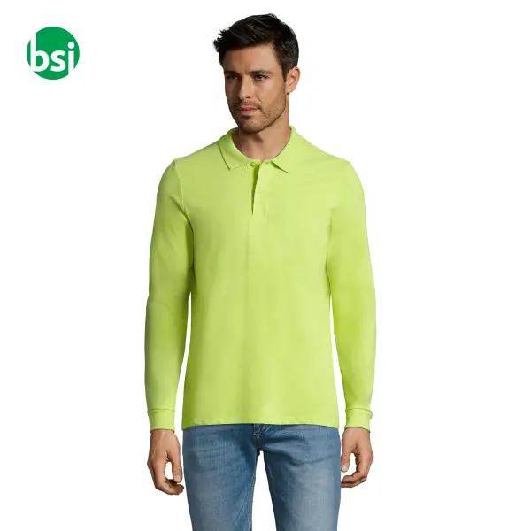 Polo personalizzata uomo PERFECT LSL Sol's -  2