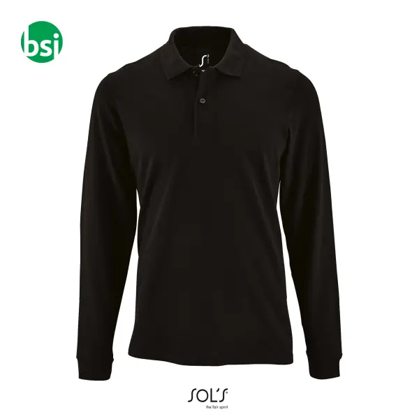 Polo personalizzata uomo PERFECT LSL Sol's -  3