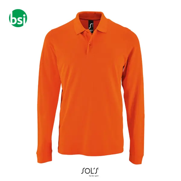 Polo personalizzata uomo PERFECT LSL Sol's -  8