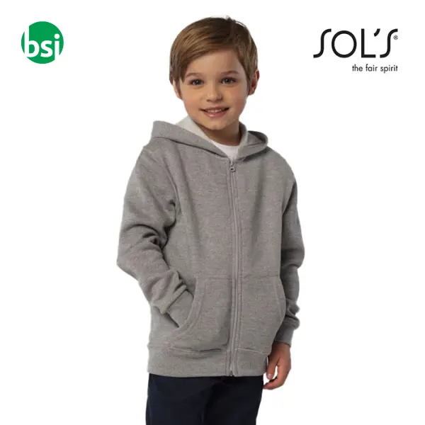 Felpa bambini personalizzata STONE Sol's -  1