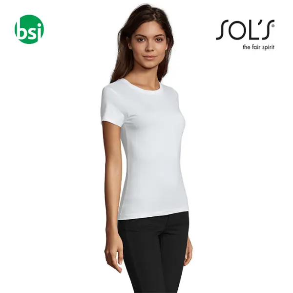 Magliette bianche da donna REGENT FIT Sol's -  1