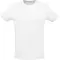 T-shirt bianche economiche unisex con logo SPRINT - Anteprima 2
