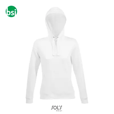 Felpa bianca donna personalizzabile SPENCER Sol's - Immagine 2