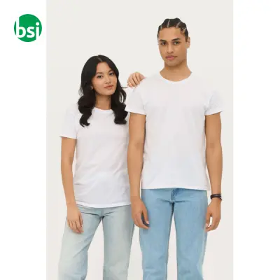 Magliette bianche da unisex personalizzate EPIC Sol's - Immagine 2