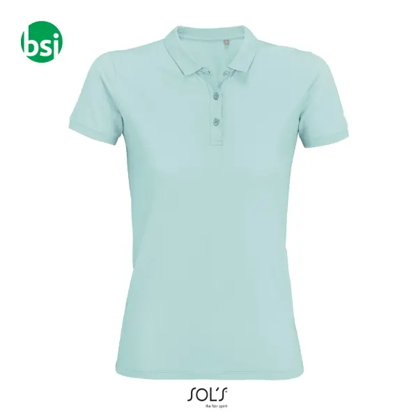 Polo donna con brand personalizzato PLANET Sol's -  2