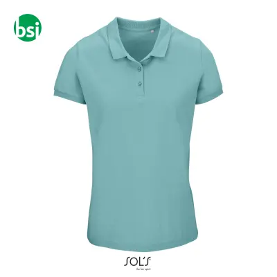 Polo donna con brand personalizzato PLANET Sol's - Immagine 5