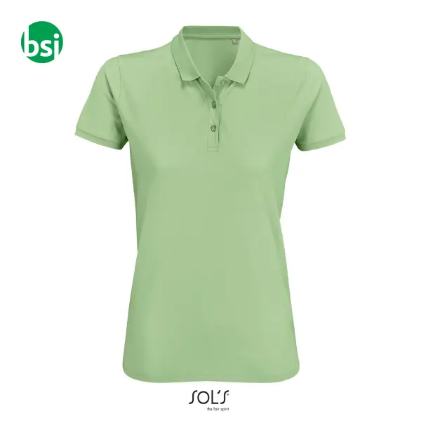 Polo donna con brand personalizzato PLANET Sol's -  8