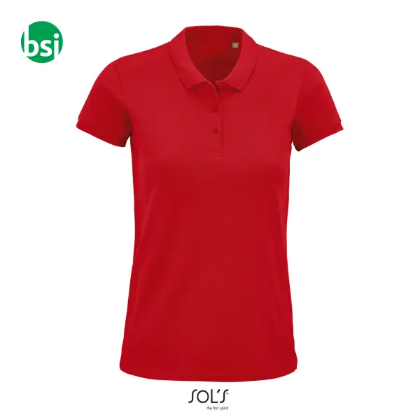 Polo donna con brand personalizzato PLANET Sol's -  14