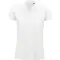 Polo bianca donna con stampa logo PLANET Sol's - Anteprima 2