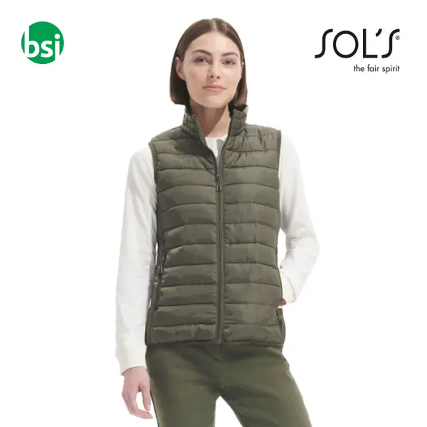 Smanicato donna con stampa logo STREAM Sol's -  1