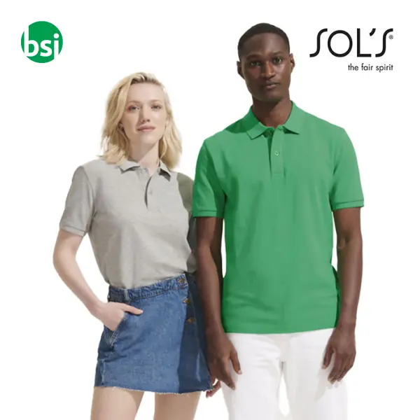 Polo con stampa logo PEGASE Sol's -  1