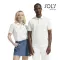 Polo bianca personalizzabile con stampa logo PEGASE - Anteprima 1