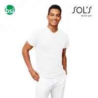 Magliette bianche da uomo personalizzabili VICTORY Sol's