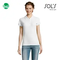 Polo bianca personalizzabile donna PEOPLE Sol's