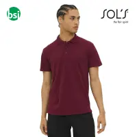 Polo uomo con brand personalizzato SUMMER II