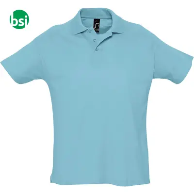 Polo uomo con brand personalizzato SUMMER II - Immagine 3
