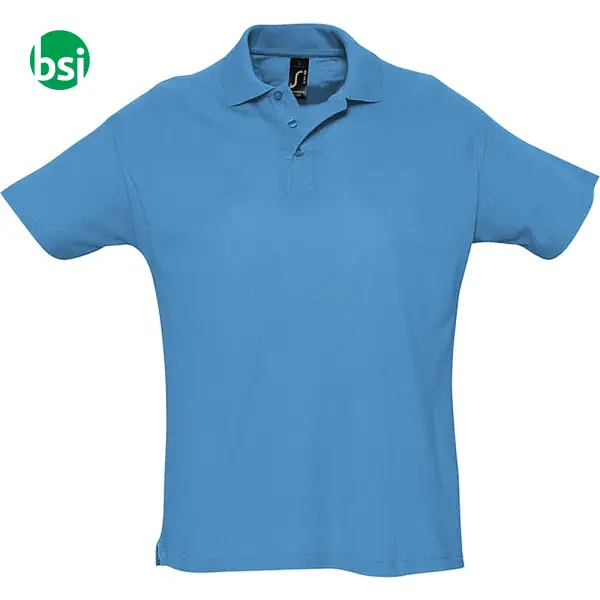 Polo uomo con brand personalizzato SUMMER II -  4
