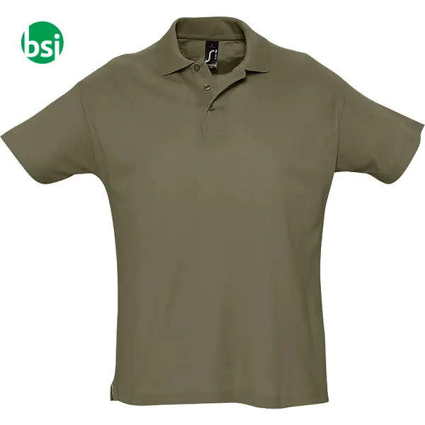 Polo uomo con brand personalizzato SUMMER II -  5