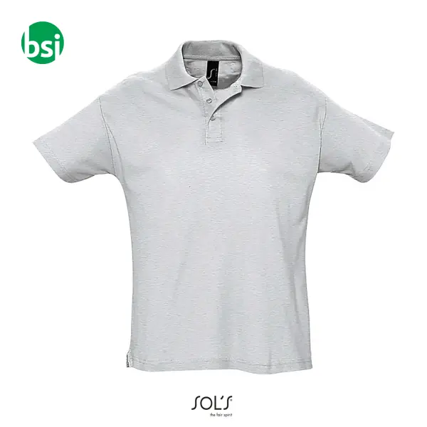 Polo uomo con brand personalizzato SUMMER II -  6