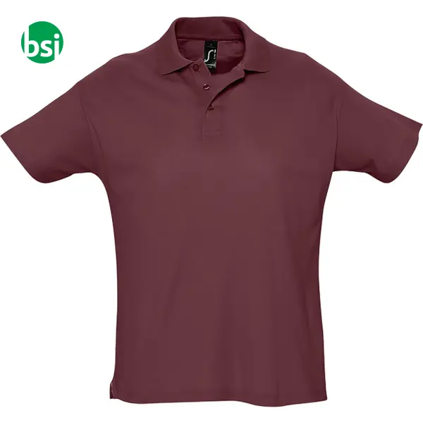 Polo uomo con brand personalizzato SUMMER II -  7