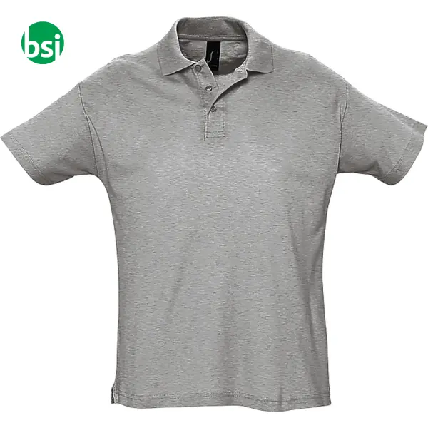 Polo uomo con brand personalizzato SUMMER II -  15