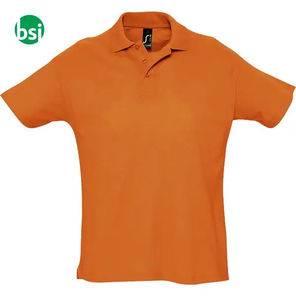 Polo uomo con brand personalizzato SUMMER II -  18