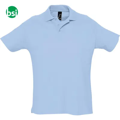 Polo uomo con brand personalizzato SUMMER II - Immagine 23