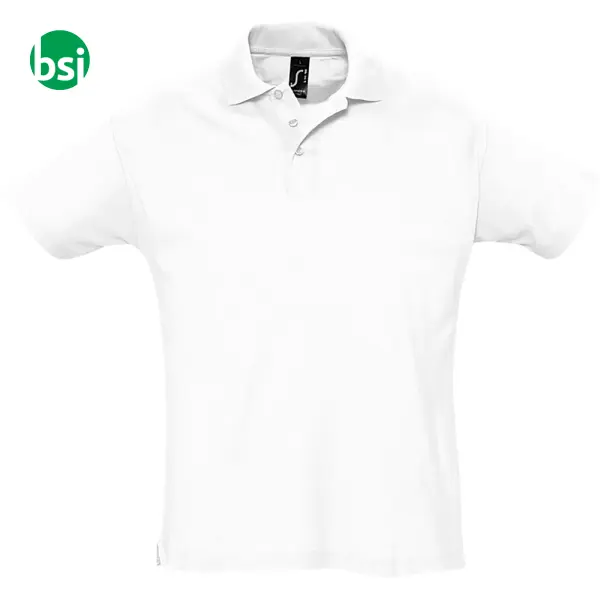 Polo bianca personalizzata da uomo SUMMER II Sol's -  2