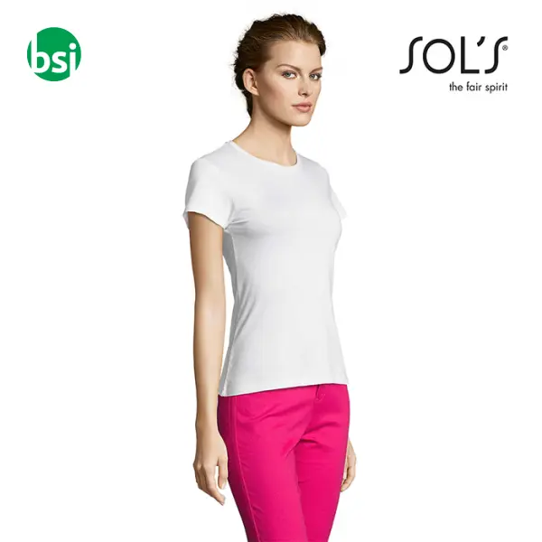Magliette bianche da donna MISS Sol's -  1