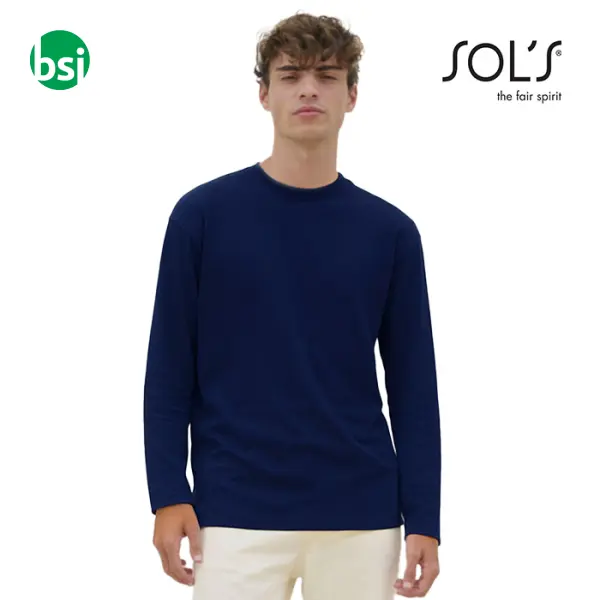 Magliette uomo con stampa logo MONARCH Sol's -  1