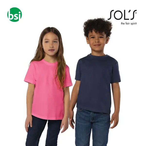 Magliette bambini con stampa logo REGENT Sol's -  1
