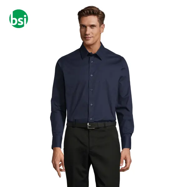 Camicia uomo personalizzabile BRIGHTON Sol's -  4