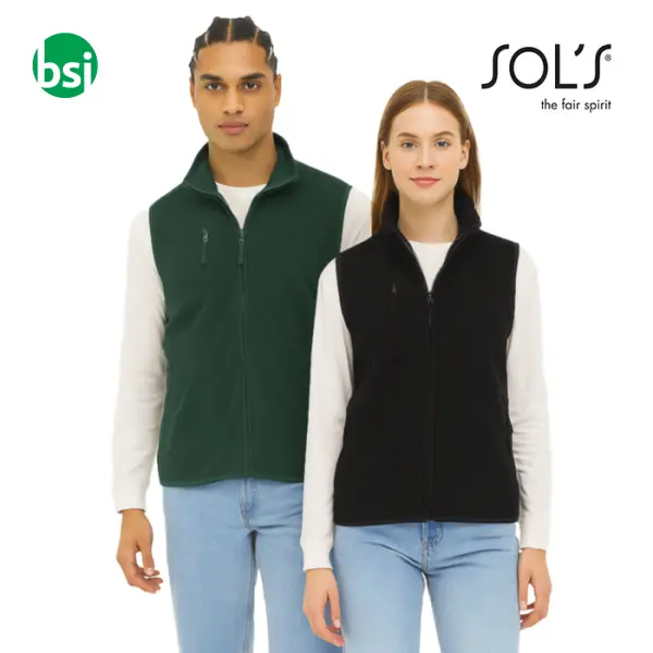 Smanicato unisex con stampa logo NORWAY Sol's -  1