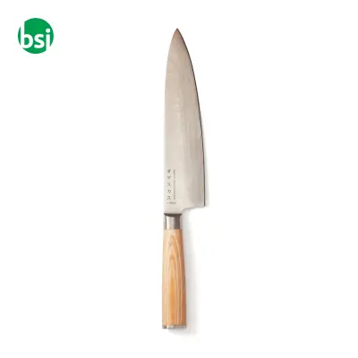 Coltello da chef personalizzabile Hattasan Damascus