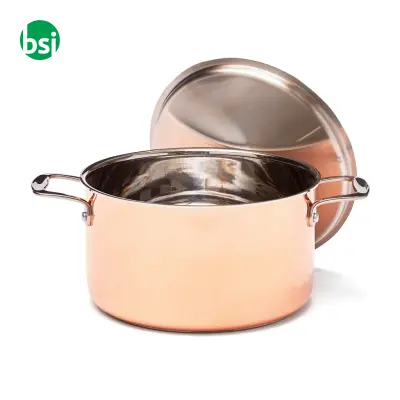 Casseruola in rame personalizzata Baron