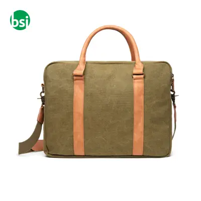 Borsa porta PC in canvas riciclato VINGA Bosler - Immagine 4