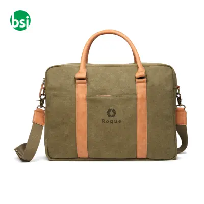 Borsa porta PC in canvas riciclato VINGA Bosler - Immagine 6