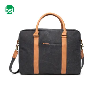 Borsa porta PC in canvas riciclato VINGA Bosler - Immagine 9