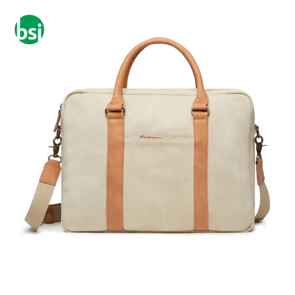 Borsa porta PC in canvas riciclato VINGA Bosler -  10