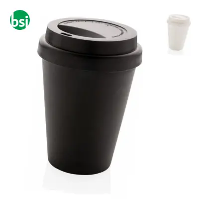 Tazza a doppia parete da caffè riutilizzabile