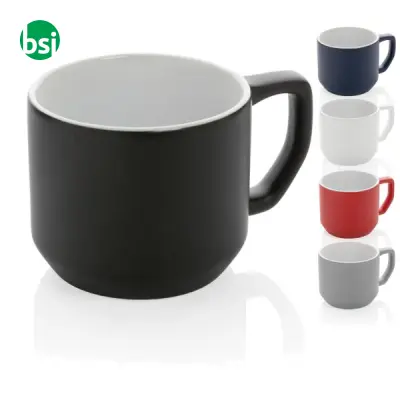 Tazza personalizzata in ceramica moderna