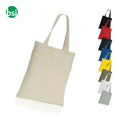 Shopper in cotone riciclato personalizzate Impact 145 gr