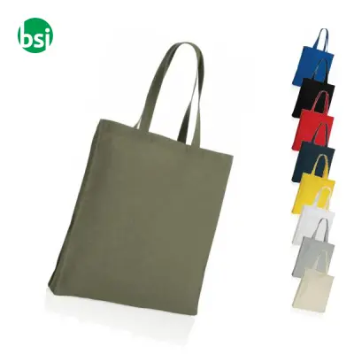 Shopper in cotone riciclato promozionali 145 gr Impact