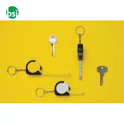 Portachiavi a nastro da 1m MeasureMate in ABS RCS - Immagine 9