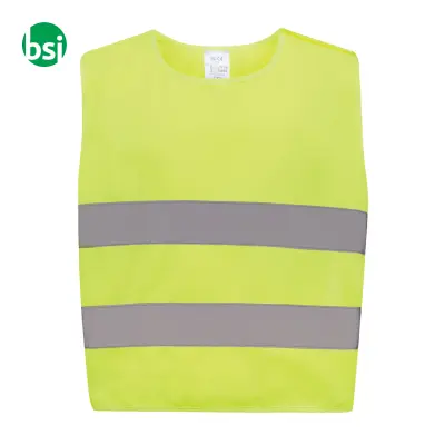 Gilet di sicurezza in PET riciclato GRS 3-6 anni