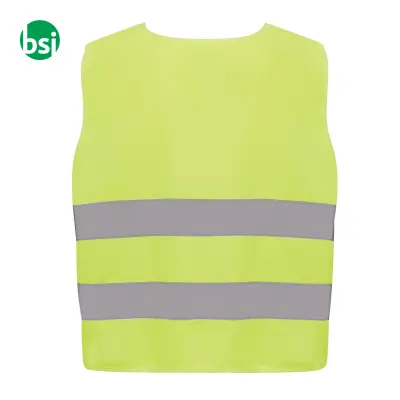 Gilet di sicurezza in PET riciclato GRS 7-12 anni - Immagine 8