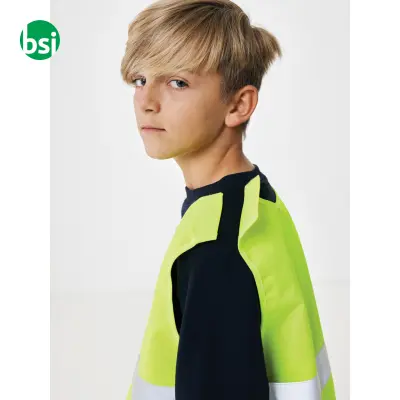 Gilet di sicurezza in PET riciclato GRS 7-12 anni - Immagine 5